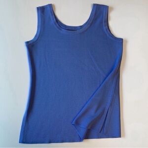 Misook Blue Periwinkle Tank Top